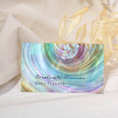 Mystical Magic Muschel Yoga Lehrer Visitenkarte