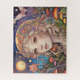 Mystical Magical Fantasy Girl Puzzle