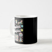 Mystical Magical Retro Aesthetic Space Gift Men Wo Kaffeetasse (Vorderseite Links)