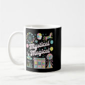 Mystical Magical Retro Aesthetic Space Gift Men Wo Kaffeetasse (Links)