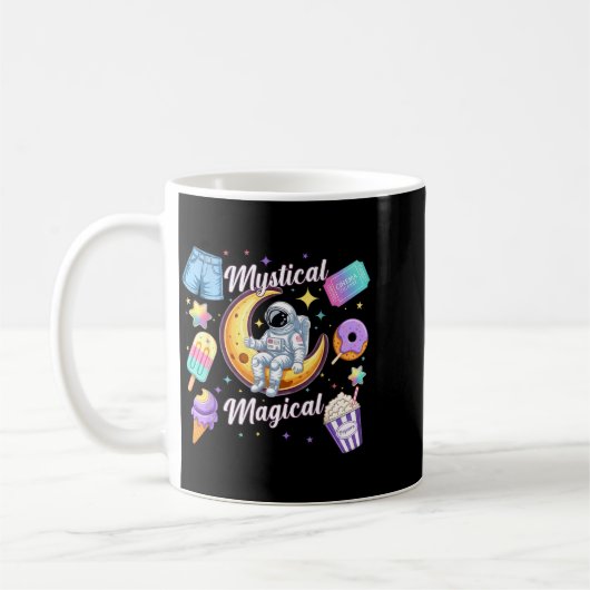 Mystical Magical Retro Aesthetic Space Men Women K Kaffeetasse (Links)