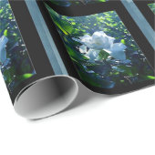 Mystical Magnolia Wrapping Paper Geschenkpapier (Rolleneckpunkt)