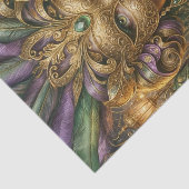 Mystical Mardi Gras Mask Decoupage Paper Seidenpapier (Ausschnitt)
