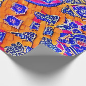 Mystical Marrakech Wrapping Papper Geschenkpapier (Ecke)