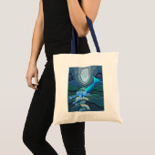 Mystical Mermaid Tote Bag Tragetasche (Vorderseite (Produkt))