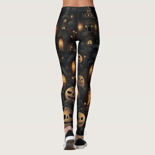 🌌 Mystical Midnight Magic Leggings 🌌 (Rückseite)