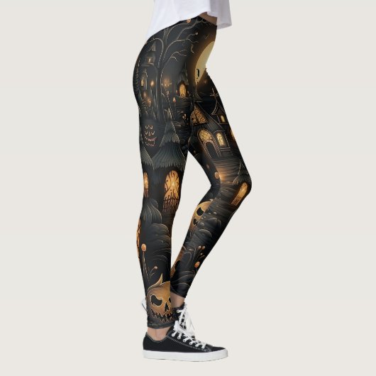 🌌 Mystical Midnight Magic Leggings 🌌 (Rechts)