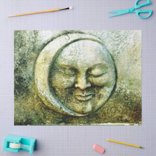 Mystical Moon Decoupage Seidenpapier (Basteln)