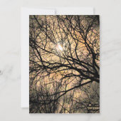 Mystical Moon Halloween Einladung (Vorderseite)