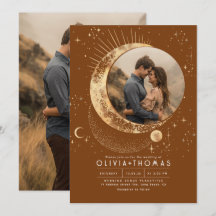 Mystical Moon Starry Night Wedding Foto
