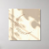 Mystical Moon Wall Art | Celestial Night Sky  Leinwanddruck (Vorderseite)