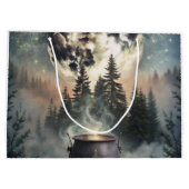 Mystical Moonlit Forest Cauldron - Hexchy Magic Ar Große Geschenktüte (Rückseite)