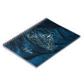 Mystical Moth Celestial Butterfly-Notebook Notizblock (Linke Seite)