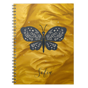 Mystical Moth Celestial Butterfly-Notebook Notizblock