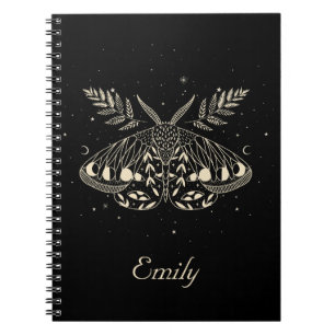 Mystical Moth Celestial Butterfly-Notebook Notizblock