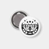 Mystical Moth Magnet (Vorderseite/Rückseite)