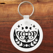 Mystical Moth Schlüsselanhänger (Vorderseite)