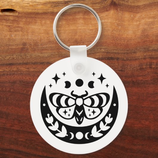 Mystical Moth Schlüsselanhänger (Vorderseite)