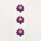 Mystical Namaste Yoga Mat mit Praying Hands & Man Yogamatte (Rückseite)