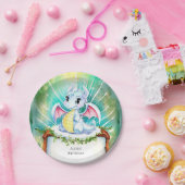 Mystical Niedlich Dragon Birthday Pappteller (Party)