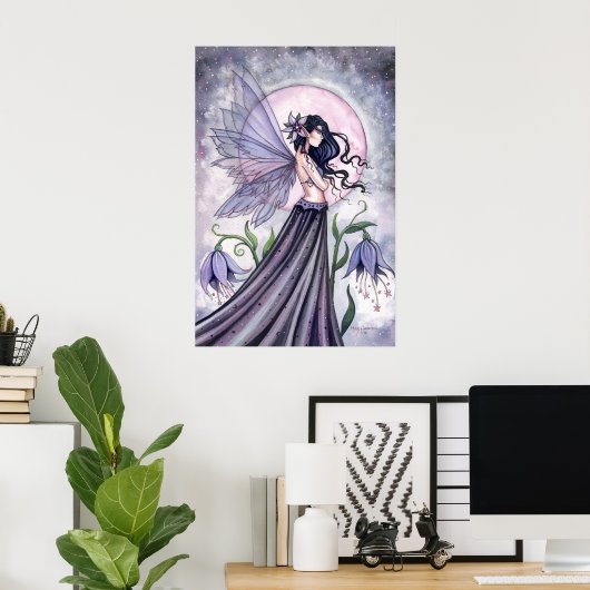 Mystical Night Fairy Poster von Molly Harrison (Heimbüro)