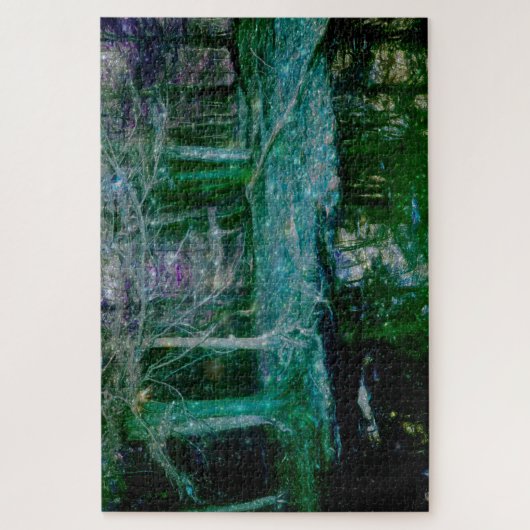 Mystical Night Fantasy Forest Puzzle (Vertikal)