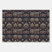 Mystical Noir: Künstlerisch dunkles Weihnachtsbuch Geschenkpapier Set (Vorderseite 3)