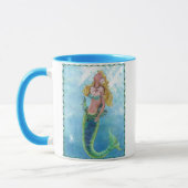 Mystical Ocean Siren Meerjungfrau Kaffee Cup Tasse (Links)