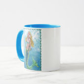 Mystical Ocean Siren Meerjungfrau Kaffee Cup Tasse (Vorderseite Links)