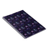Mystical Owl Forest Notebook Cover Notizblock (Rechte Seite)