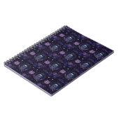 Mystical Owl Forest Notebook Cover Notizblock (Linke Seite)