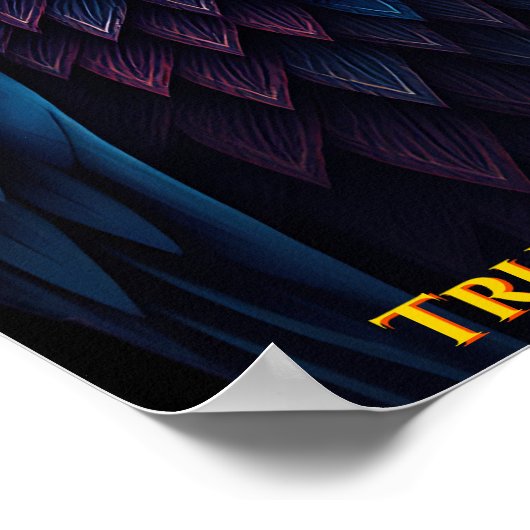 🦉 Mystical Owl Spirit -Sacred Wisdom & Protection Poster (Ecke)