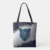 Mystical Panther mit Geode Tasche (Rückseite)