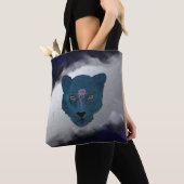 Mystical Panther mit Geode Tasche (Von Nahem)