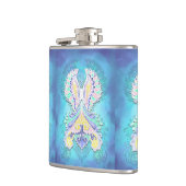 Mystical Pastel Butterfly | Ethereal Boho Fantasy Flachmann (Links)