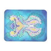 Mystical Pastel Butterfly | Ethereal Boho Fantasy Magnet (Horizontal)