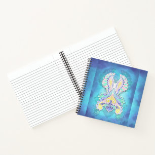 Mystical Pastel Butterfly   Ethereal Boho Fantasy Notizbuch