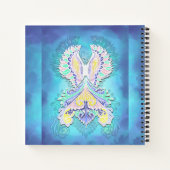 Mystical Pastel Butterfly | Ethereal Boho Fantasy Notizbuch (Rückseite)
