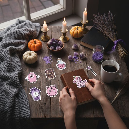 Mystical Pastel Haunts Sticker Pack