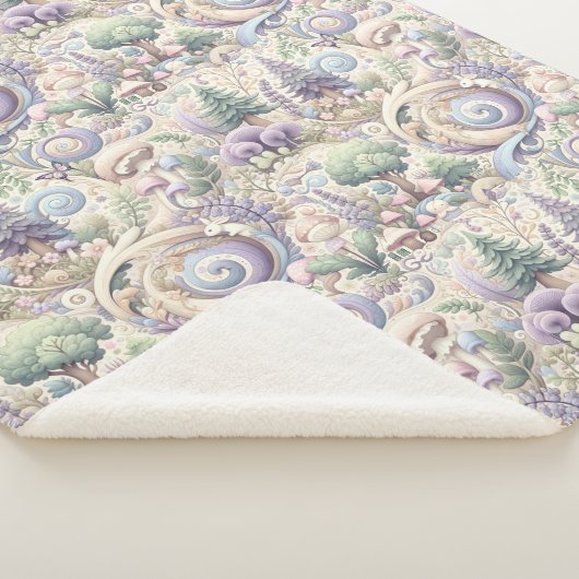 Mystical Pastel Woodland: Ein Cotcore Whirlpool Sherpadecke (3/4)