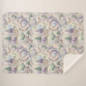 Mystical Pastel Woodland: Ein Cotcore Whirlpool Sherpadecke (Vorderseite (Horizontal))