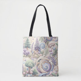 Mystical Pastel Woodland: Ein Cotcore Whirlpool Tasche
