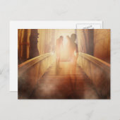 Mystical Pathway Postkarte (Vorne/Hinten)