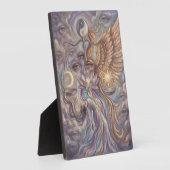Mystical Phoenix Tabletop Plaque with Easel  Fotoplatte (Seite)