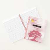 Mystical Pink Forest Notebook Notizblock (Innenseite)