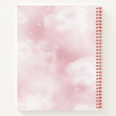Mystical Pink Forest Notebook Notizblock (Rückseite)