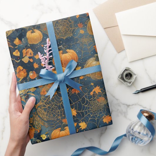 Mystical Pumpkin Dreams Wrapping Paper Geschenkpapier (Schenken)