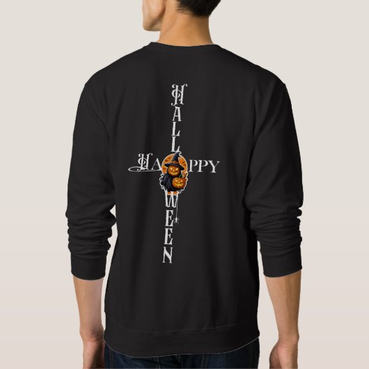 Mystical Pumpkin Hexe Sweatshirt (Rückseite)