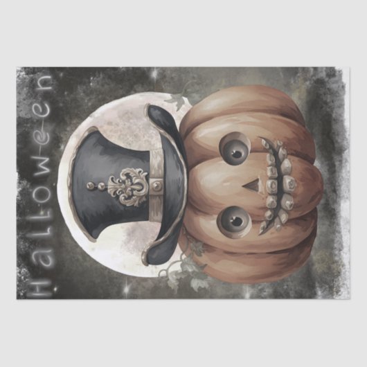 Mystical Pumpkin Seidenpapier (Vorderseite)