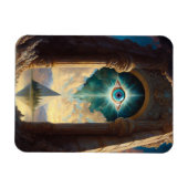 Mystical Pyramid Eye Magnet (Horizontal)
